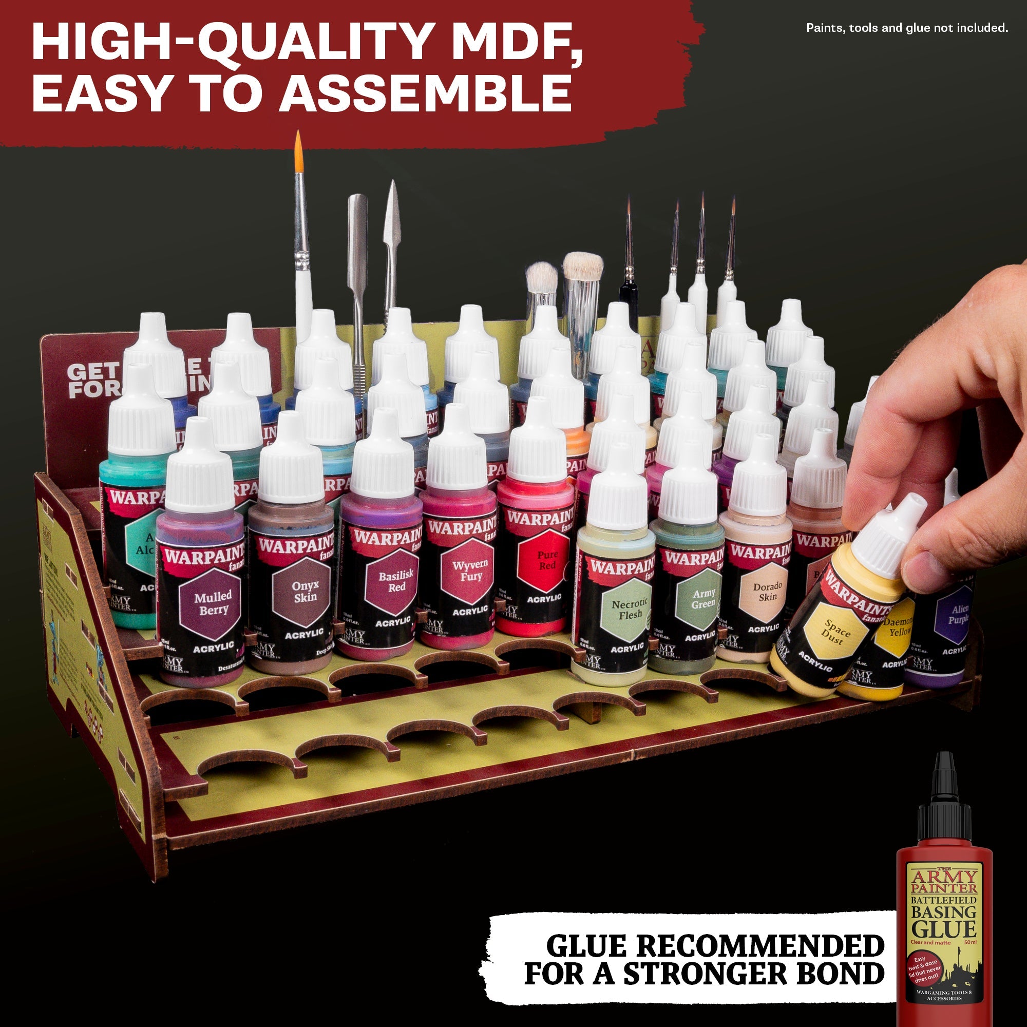 the-army-painter-paint-station-50-station-peinture-mdf-50-flacons image 5