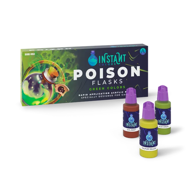 scale75-instant-colors-poison-flasks-peinture-set-vert-rapide image 1